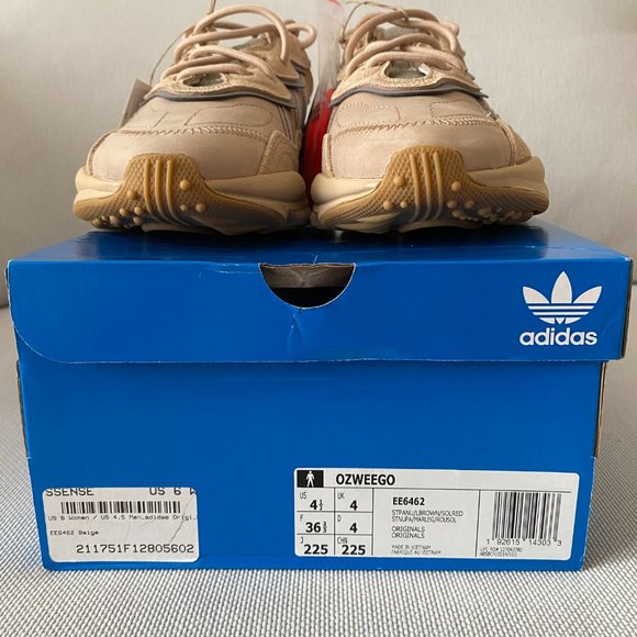 Adidas Originals Ozweego Sneakers Beige US 5.5 - Picture 5 of 9